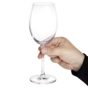 Olympia Novello Crystal White Wine Glasses 355ml (6 pack)