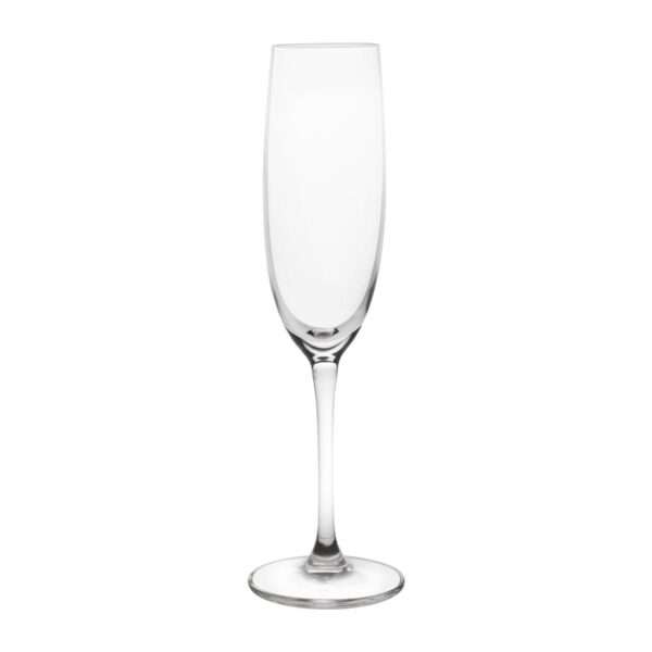 Olympia Novello Crystal Champagne Flutes 180ml (6 pack)