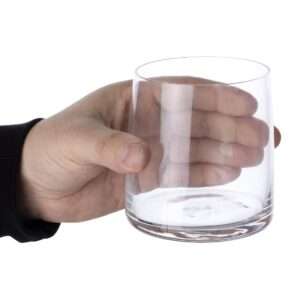Olympia Arno Double Rocks Crystal Tumblers 395ml/13.4oz (Pack of 6)