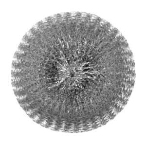 Jantex Galvanised Steel Scourers (Pack of 10)