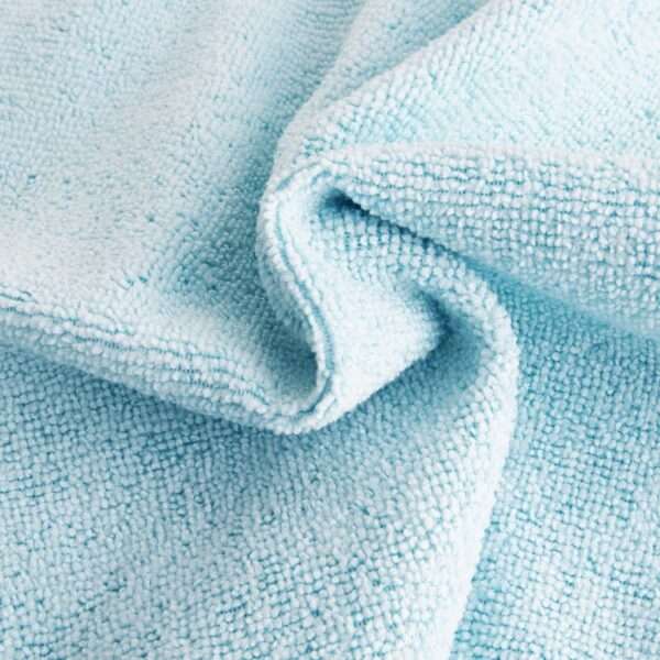 Jantex Microfibre Cloths Blue 400x400mm (Pack 5)