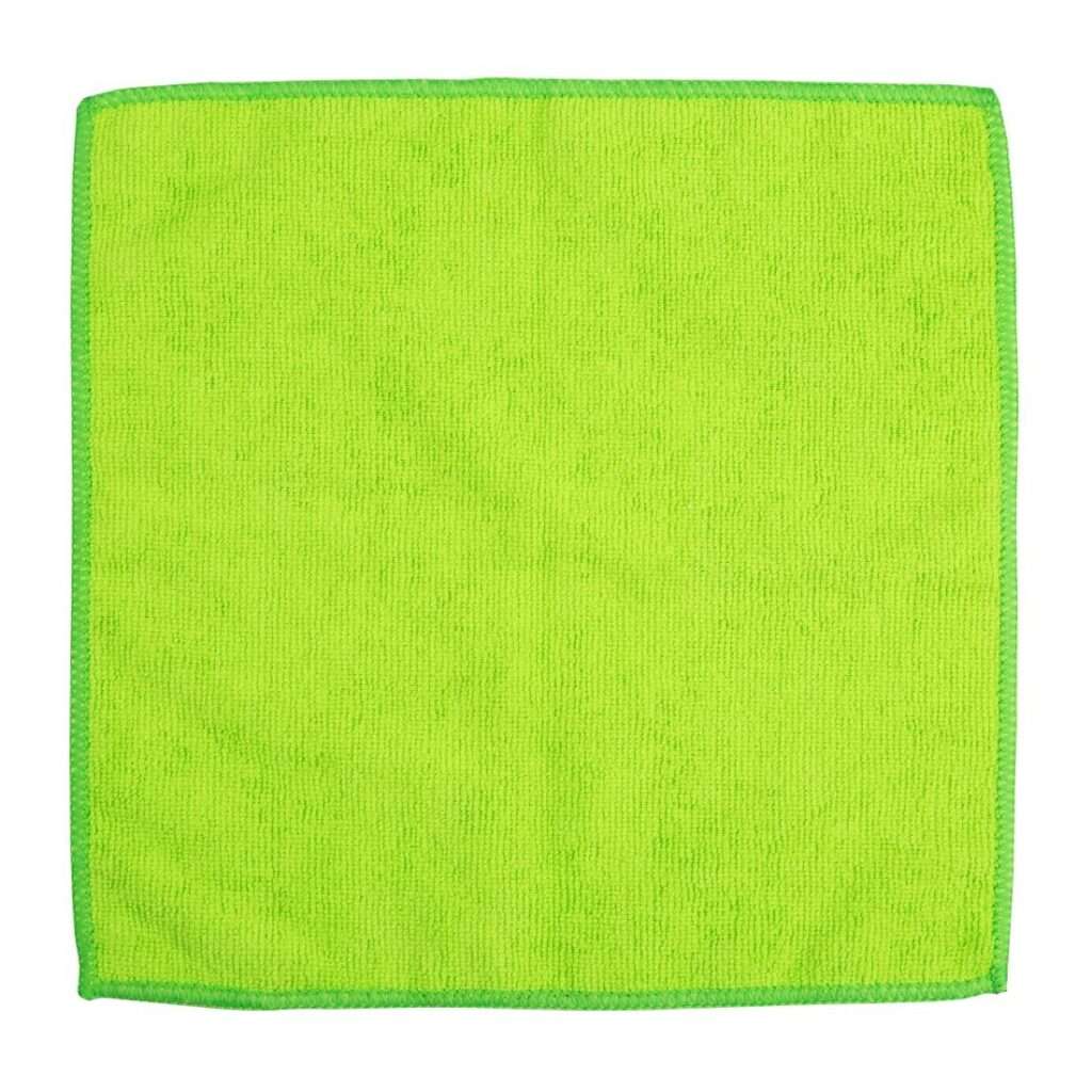Jantex Microfibre Cloths Green (5 Pack)