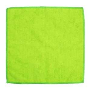 Jantex Microfibre Cloths Green (5 Pack)