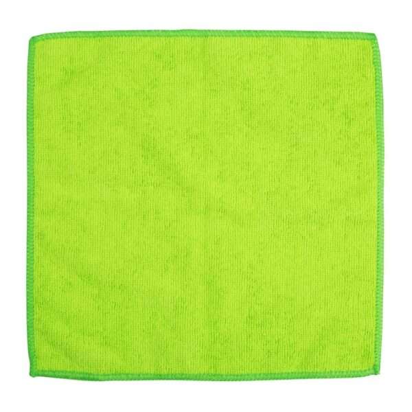 Jantex Microfibre Cloths Green (5 Pack)