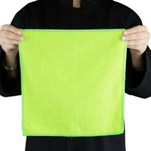 Jantex Microfibre Cloths Green (5 Pack)