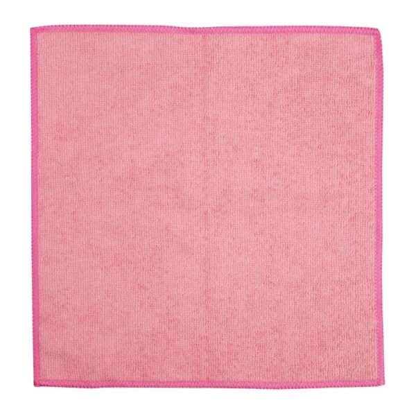 Jantex Microfibre Cloths Pink (5 Pack)