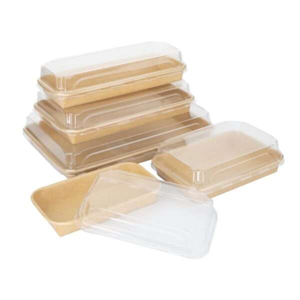 Fiesta Recyclable No. 2 Sushi Tray Bases 220x90mm (Pack of 300)