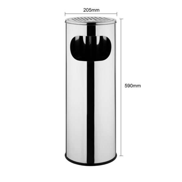 Bolero Cigarette Bin 12Ltr