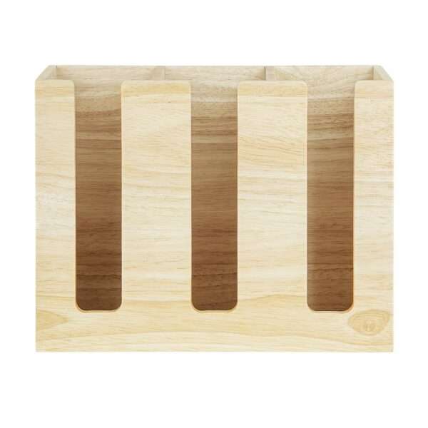 Olympia Cup Organiser Hevea Wood 340x120x240mm