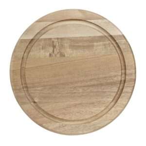 Olympia Round Acacia Wood Board for 200mm Dome
