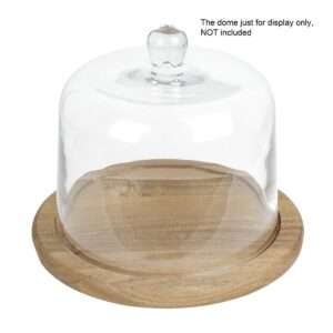 Olympia Round Acacia Wood Board for 200mm Dome