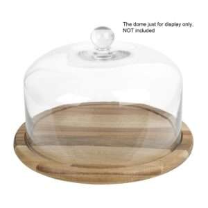Olympia Round Acacia Wood Board for 280mm Dome