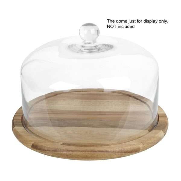 Olympia Round Acacia Wood Board for 280mm Dome