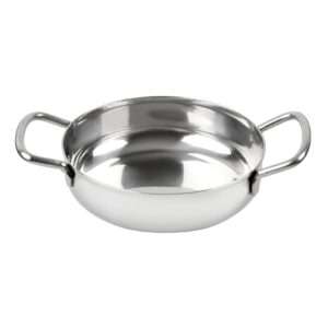 Olympia Table Presentation Double Handle Dish Stainless Steel 125mm