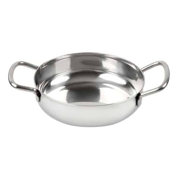 Olympia Table Presentation Double Handle Dish Stainless Steel 125mm