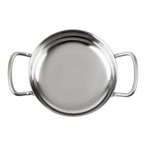 Olympia Table Presentation Double Handle Dish Stainless Steel 125mm