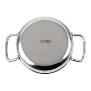 Olympia Table Presentation Double Handle Dish Stainless Steel 125mm