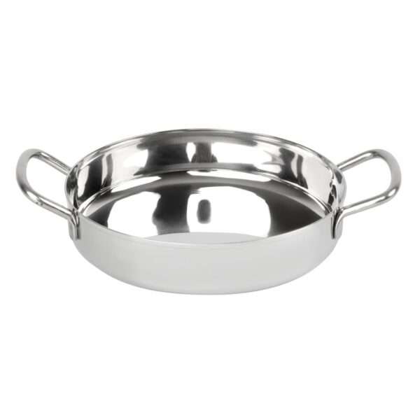 Olympia Table Presentation Double Handle Dish Stainless Steel 180mm