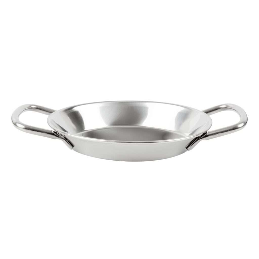 Olympia Table Presentation Mini Paella Pan Stainless Steel 150mm