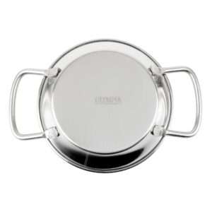 Olympia Table Presentation Mini Paella Pan Stainless Steel 150mm