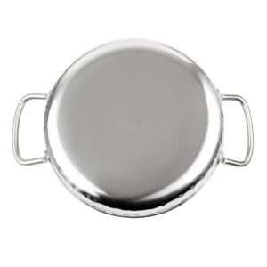 Olympia Table Presentation Handled Dish Stainless Steel Hammered 150mm