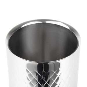 Olympia Geo Double Wall Wine Cooler Stainless Steel