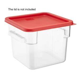 Hygiplas Polycarbonate Square Storage Container 5.5Ltr
