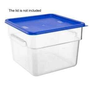 Hygiplas Polycarbonate Square Storage Container 10Ltr