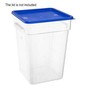 Hygiplas Polycarbonate Square Storage Container 20Ltr