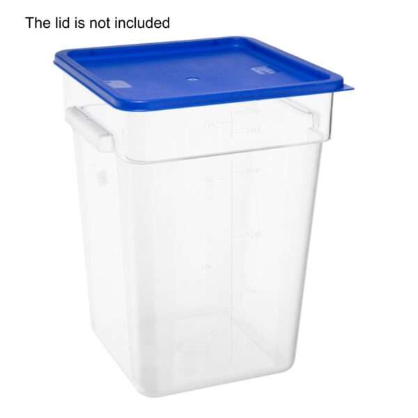 Hygiplas Polycarbonate Square Storage Container 20Ltr