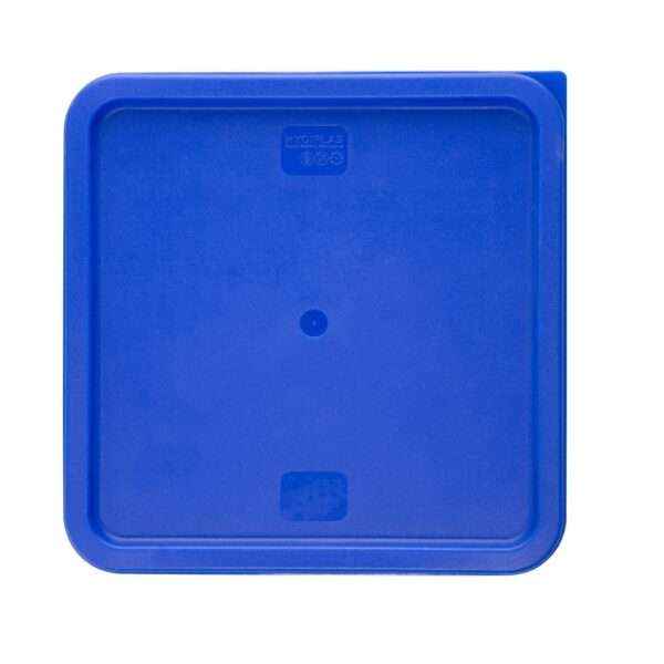 Hygiplas Square Food Storage Container Lid Blue Large