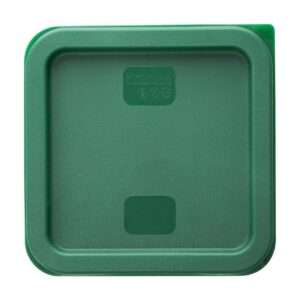 Hygiplas Square Food Storage Container Lid Green Small