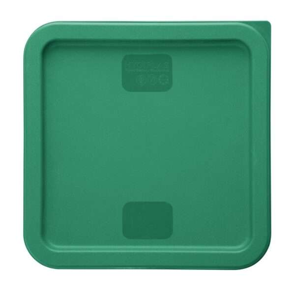Hygiplas Square Food Storage Container Lid Green Large
