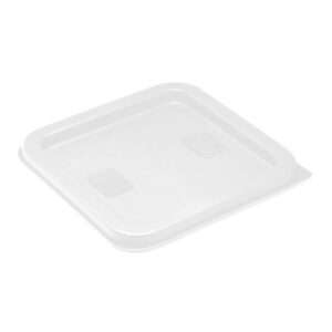 Hygiplas Square Food Storage Container Lid White Small