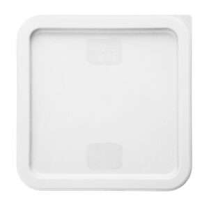 Hygiplas Square Food Storage Container Lid White Medium