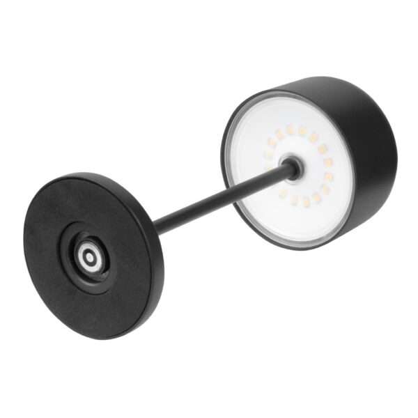 Olympia Siena Table Lamp Round Dome Black 200mm
