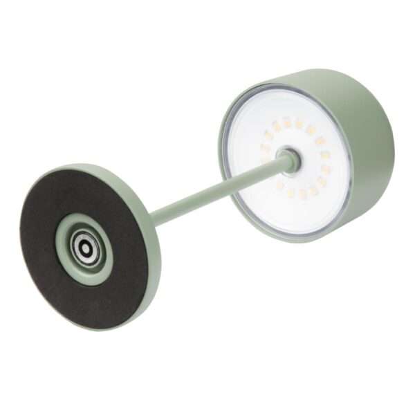 Olympia Siena Table Lamp Round Dome Sage 200mm