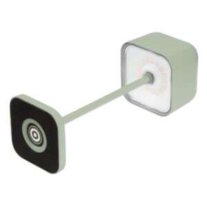 Olympia Lucca Table Lamp Squared Dome Sage 200mm