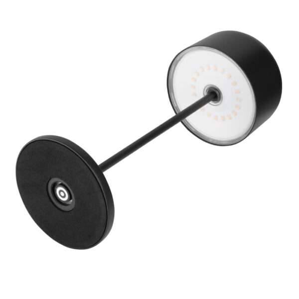 Olympia Siena Table Lamp Round Dome Black 300mm