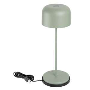 Olympia Siena Table Lamp Round Dome Sage 300mm