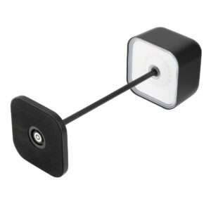 Olympia Lucca Table Lamp Squared Dome Black 300mm