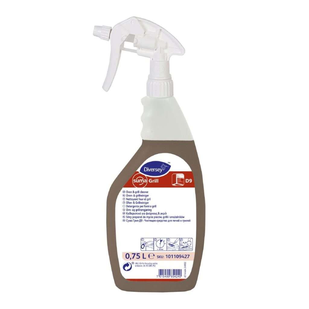 Diversey Suma Grill D9 Oven & Grill Cleaner 750ml (Pack of 6)