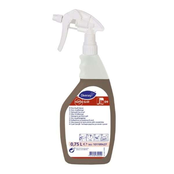 Diversey Suma Grill D9 Oven & Grill Cleaner 750ml (Pack of 6)