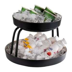 APS Frida Bowls with Drip Tray Insert 255mm (2 Pack)