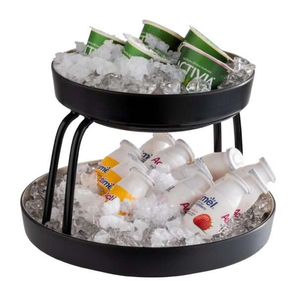 APS Frida Bowls with Drip Tray Insert 330mm (2 Pack)