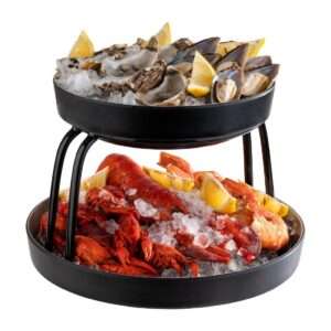 APS Frida Bowls with Drip Tray Insert 330mm (2 Pack)