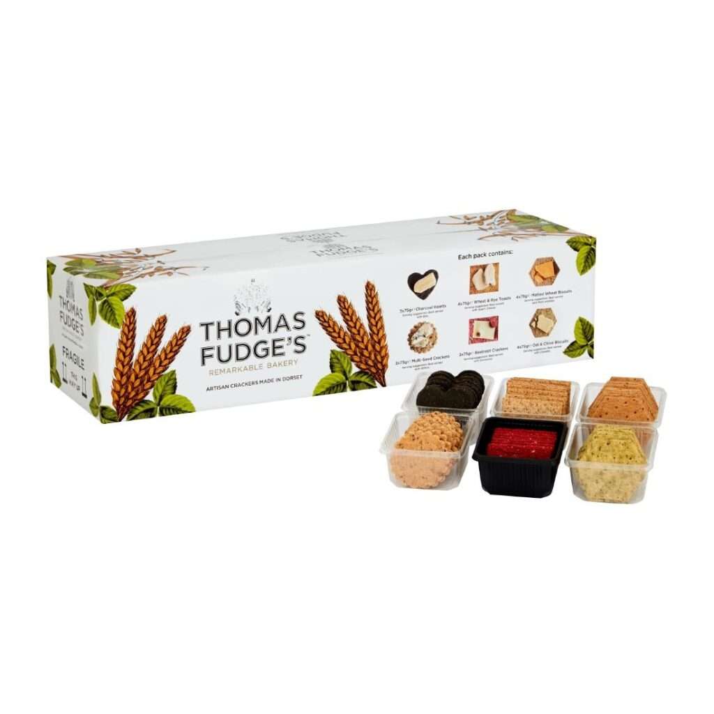 Thomas Fudge’s Biscuits for Cheese Catering Pack 21x 75g (1.6kg)