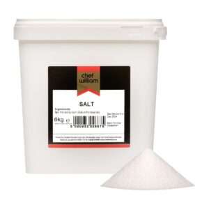 Chef William Table Salt 6kg