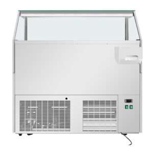 Polar U-Series 6 Pan Ice Cream Serve Over Cabinet Freezer