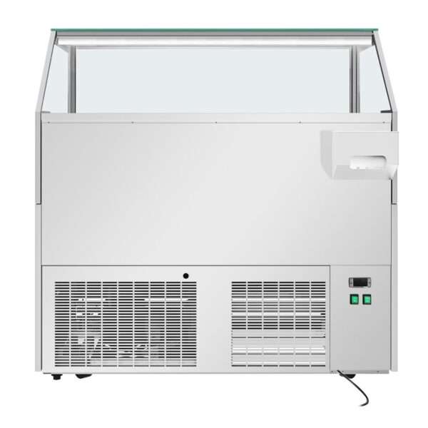 Polar U-Series 6 Pan Ice Cream Serve Over Cabinet Freezer